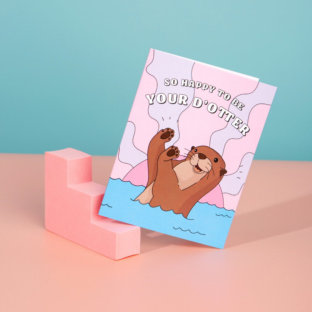 Happy To Be Your D-Otter Card