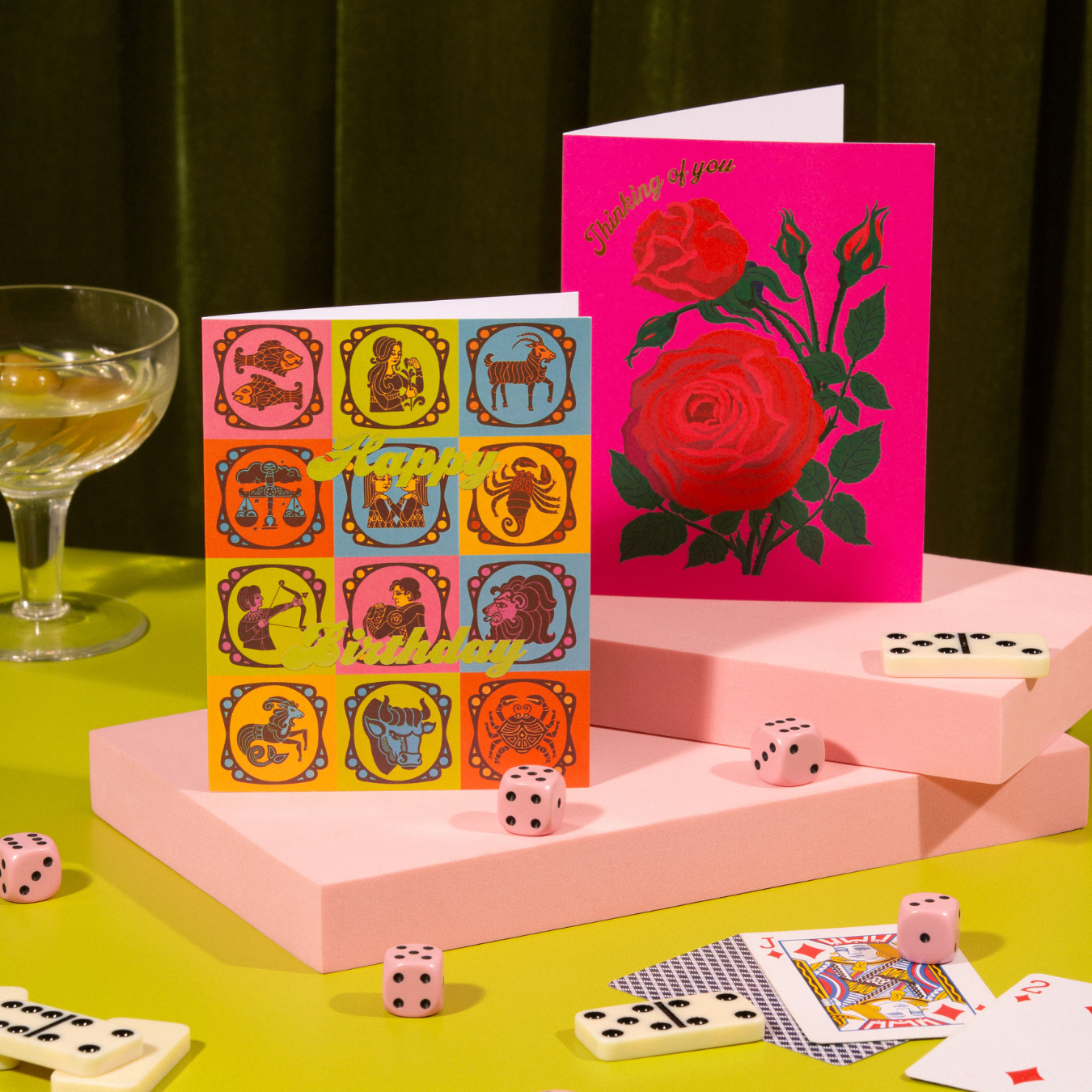 Thinking of You Roses Card