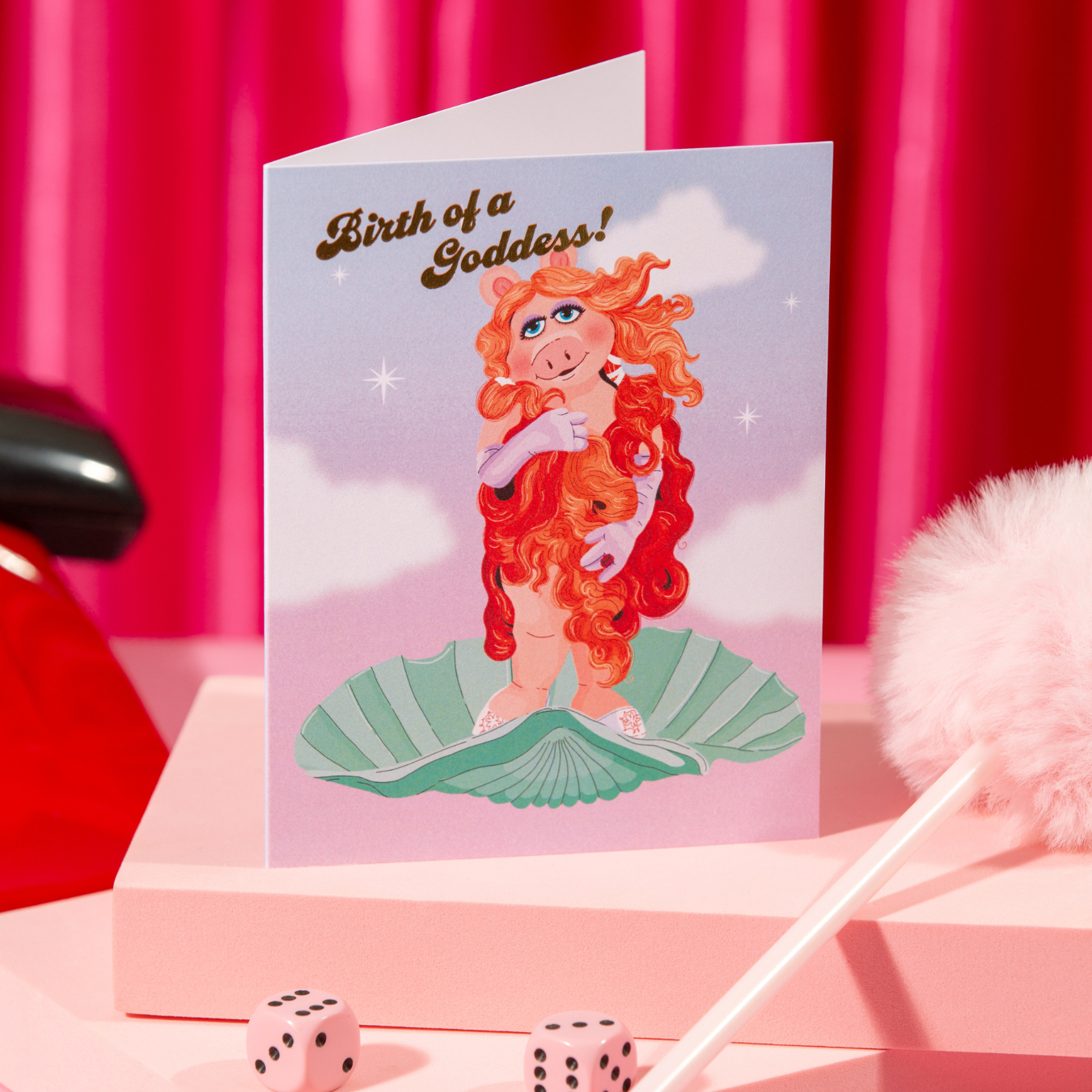 Birth of a Goddess Card