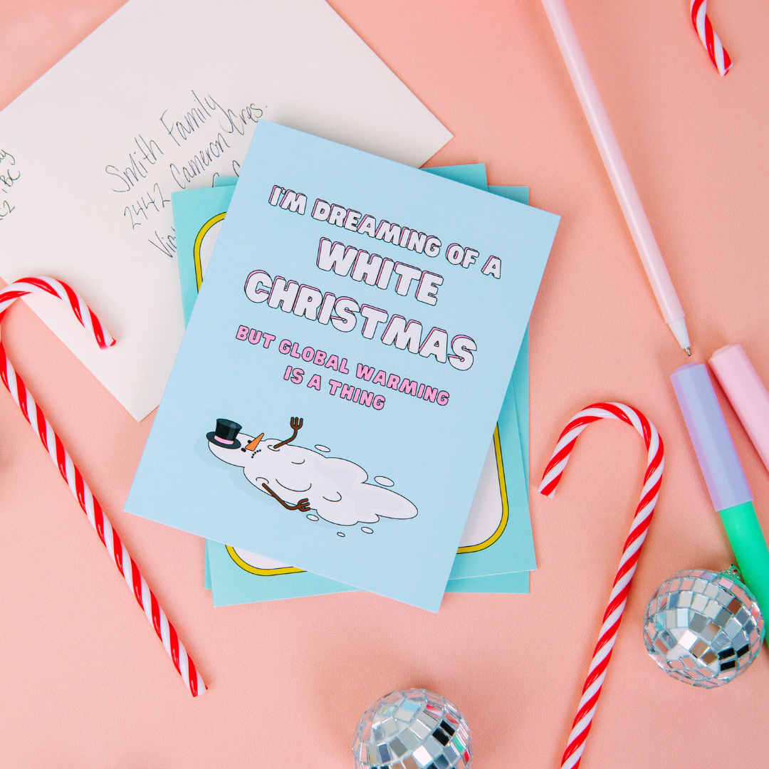 Global Warming Christmas Card