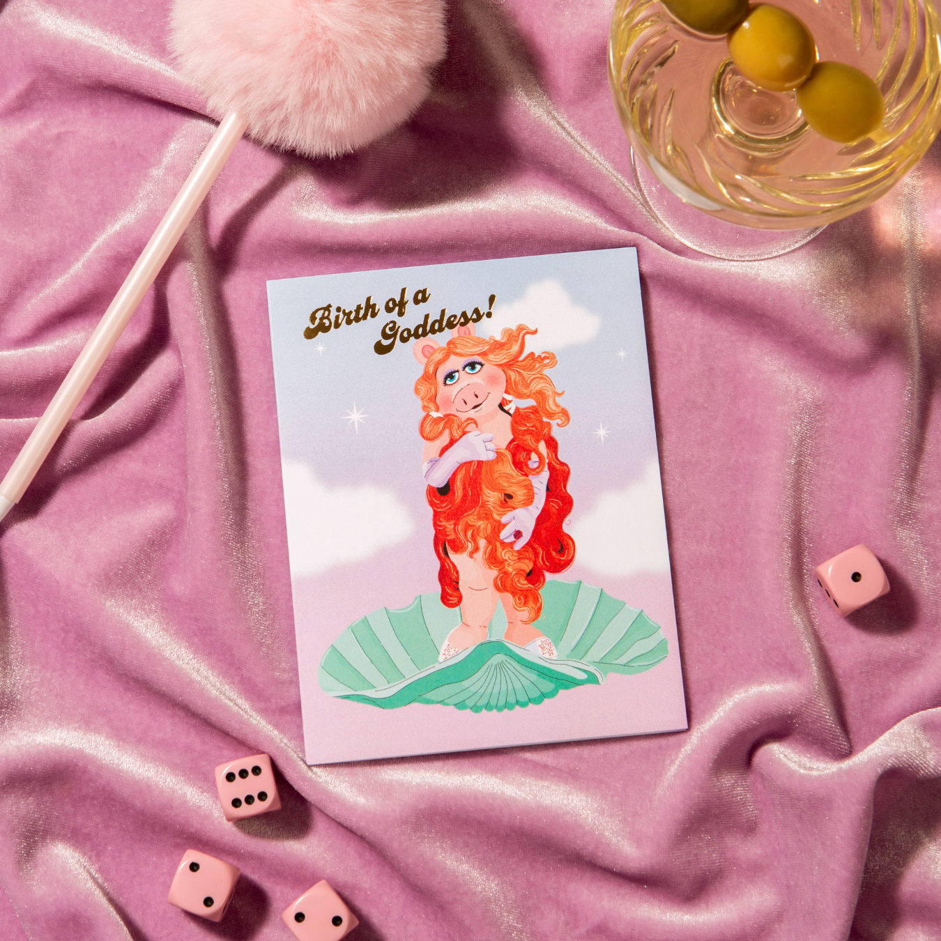 Birth of a Goddess Card