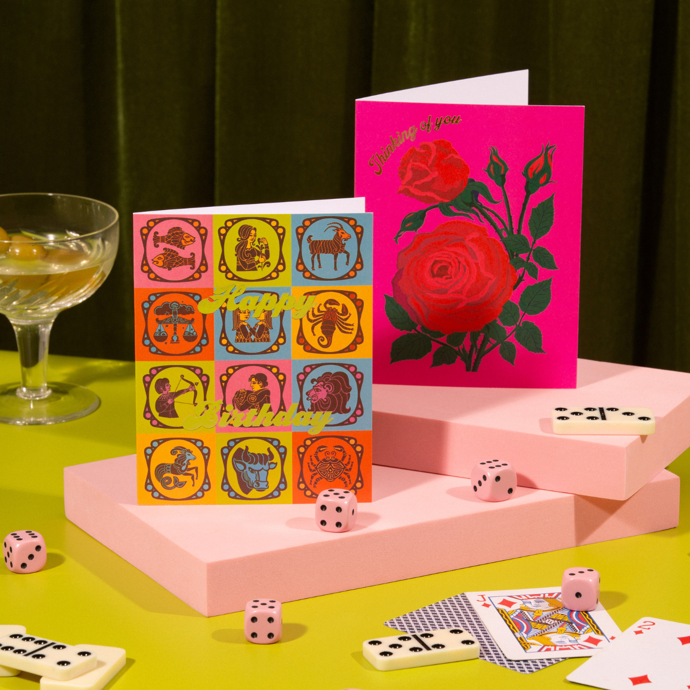 Zodiac Birthday Card