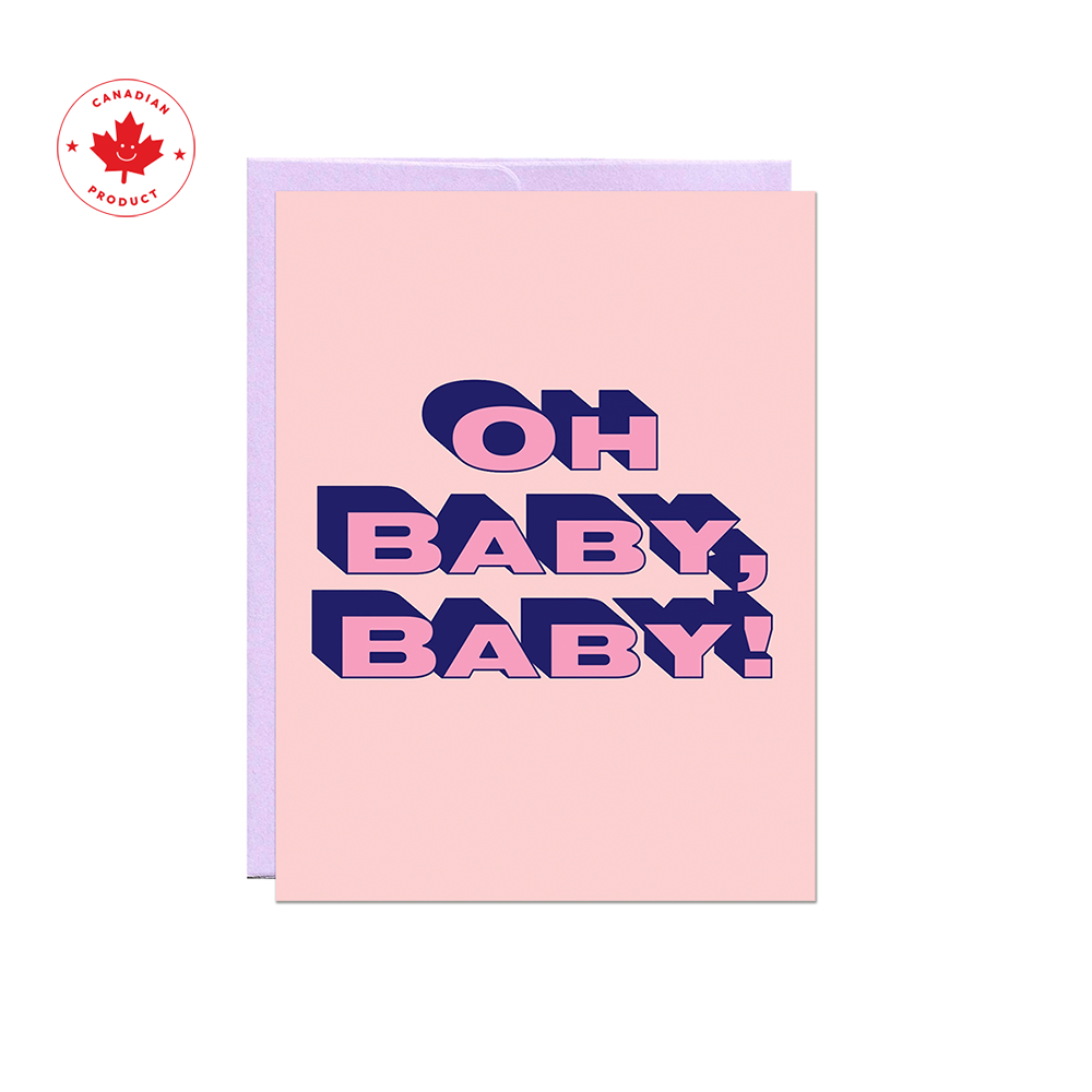 Oh Baby Baby Card
