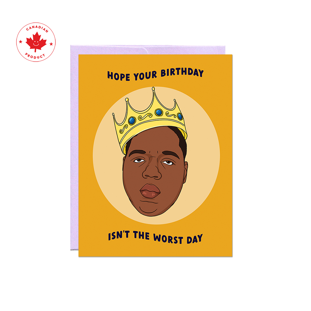 Biggie Birthday Card