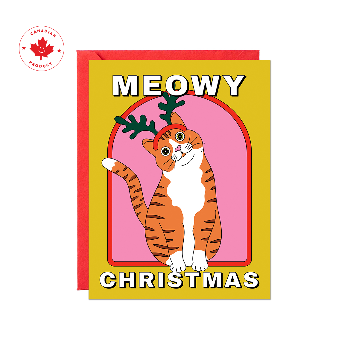 Meowy Christmas Card