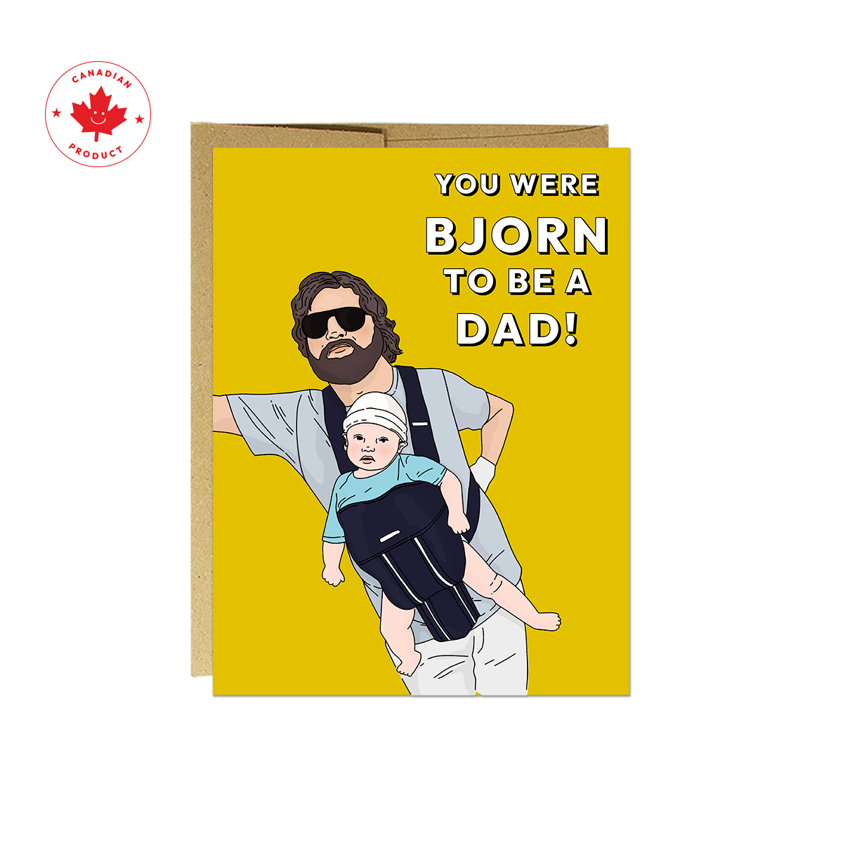 Bjorn To Be a Dad Card