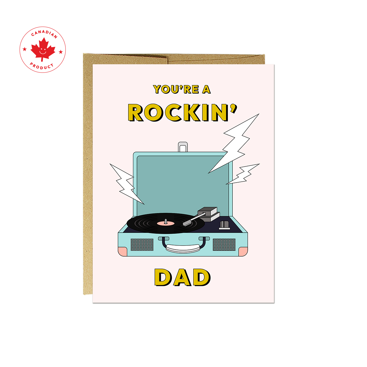 Rockin' Dad Card