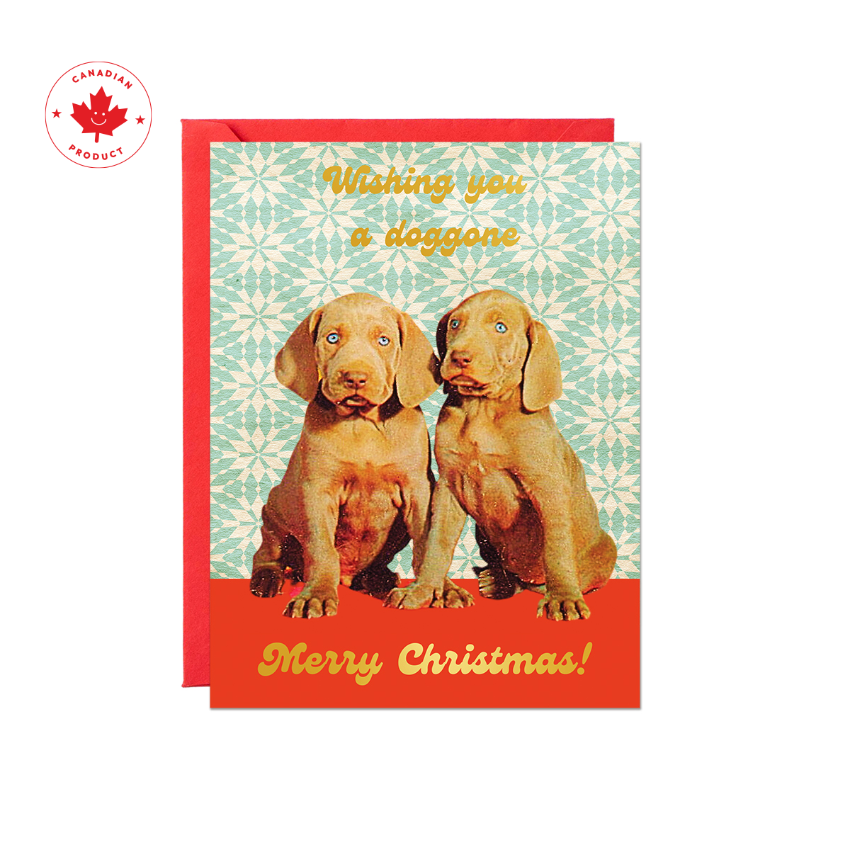 Doggone Merry Christmas Card