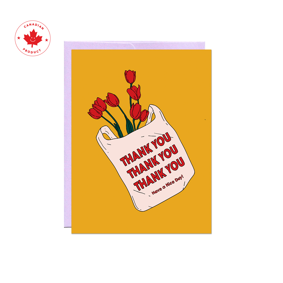 Thank You Flowers Card
