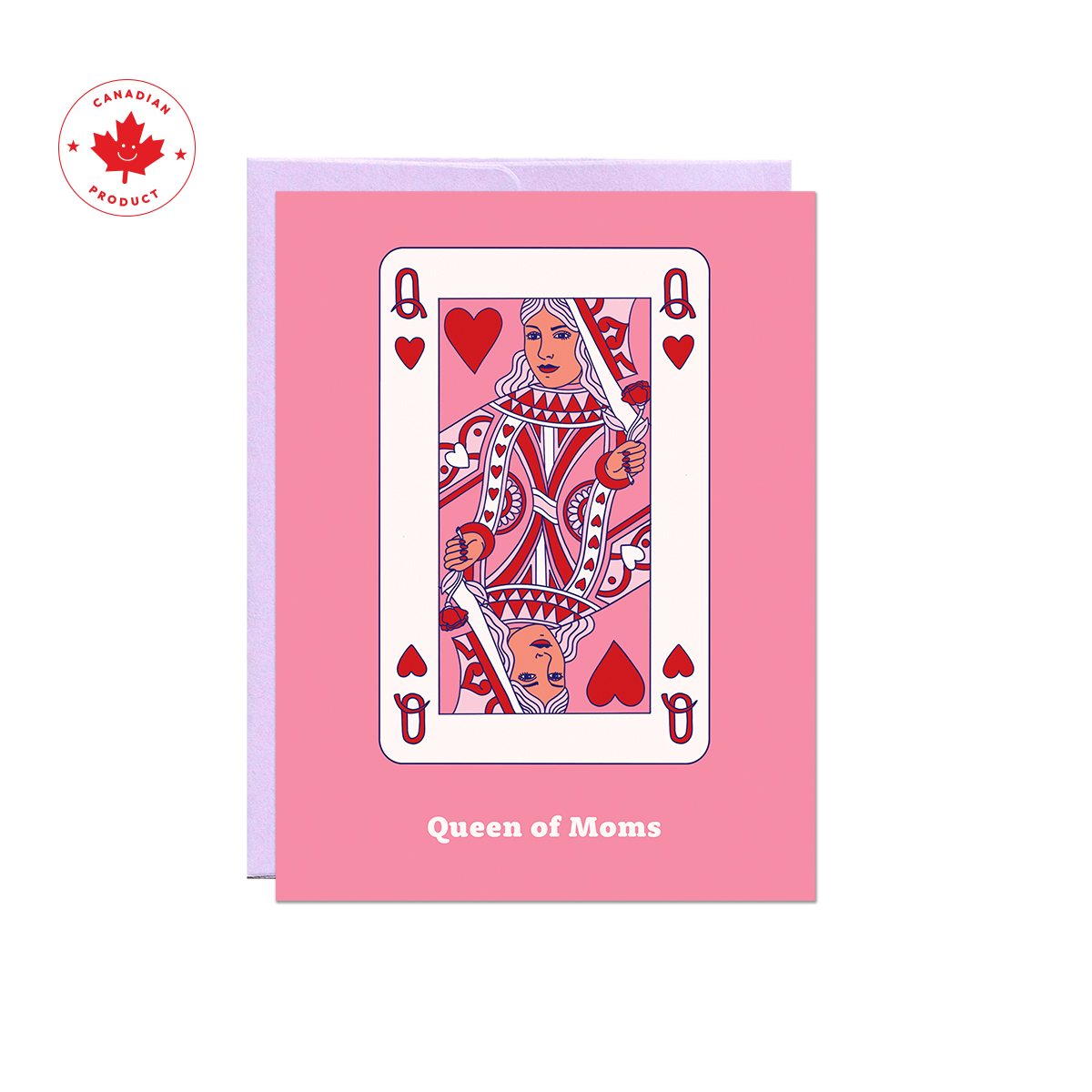 Queen Of Moms Card