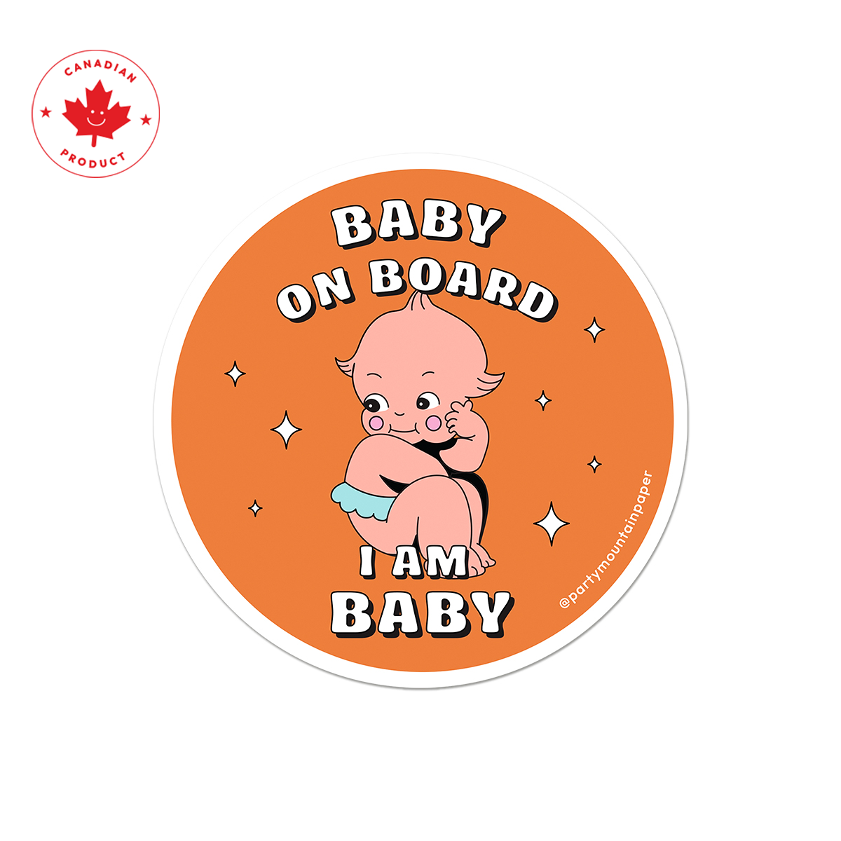 Baby On Board Bumper Sticker
