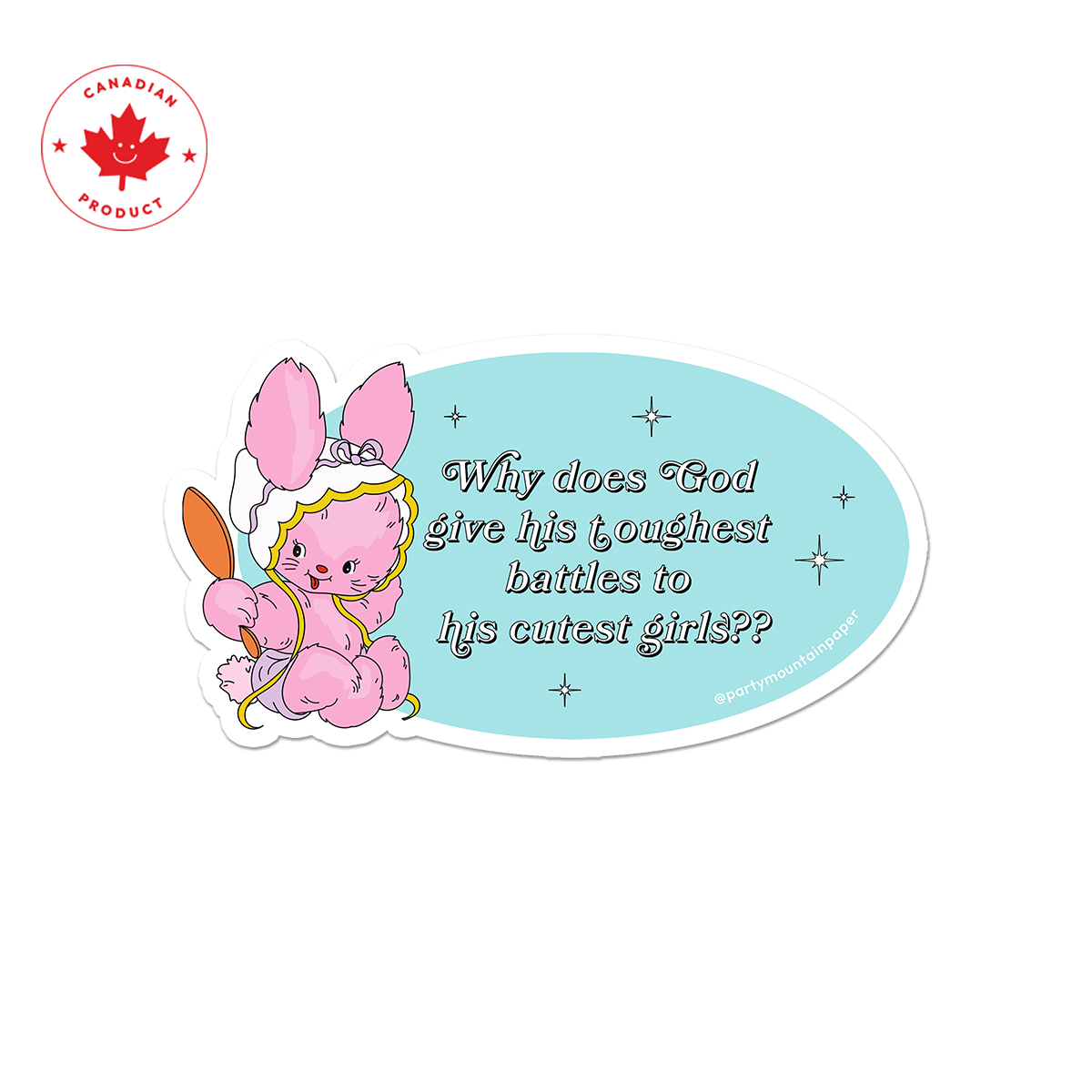 God's Cutest Girls Bumper Sticker