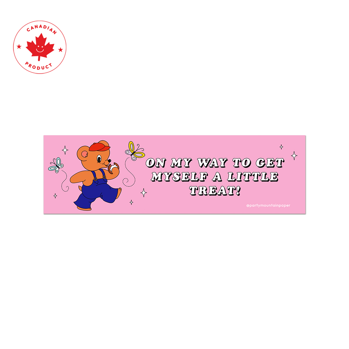 On My Way Bumper Sticker