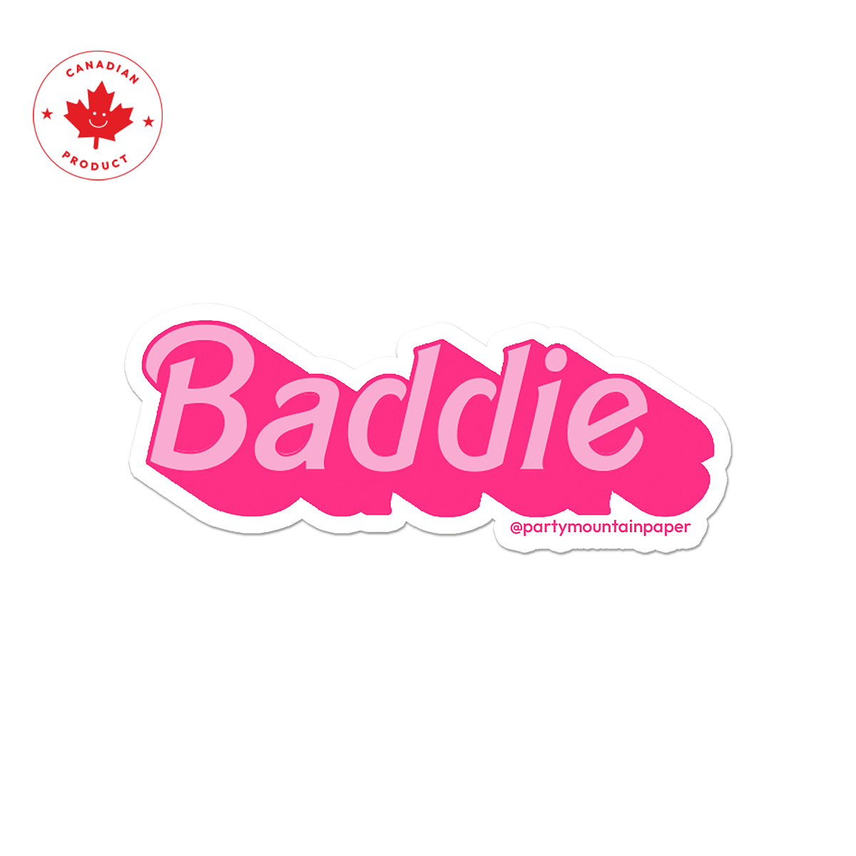 Baddie Sticker