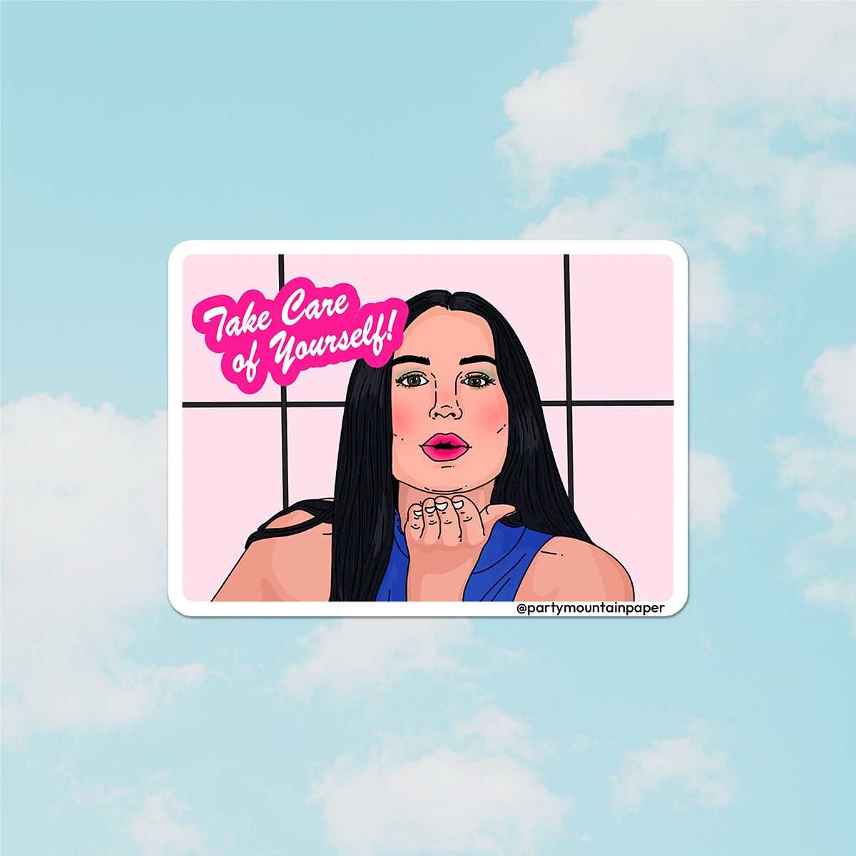Elisabeth Take Care of Yourself Sticker