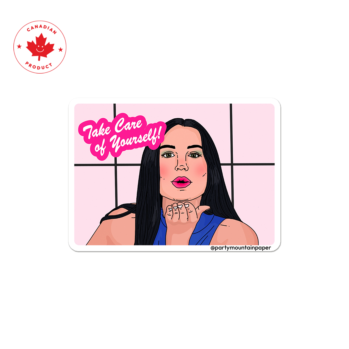 Elisabeth Take Care of Yourself Sticker