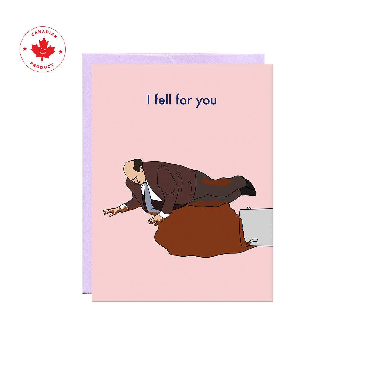 Kevin Fell For You Card