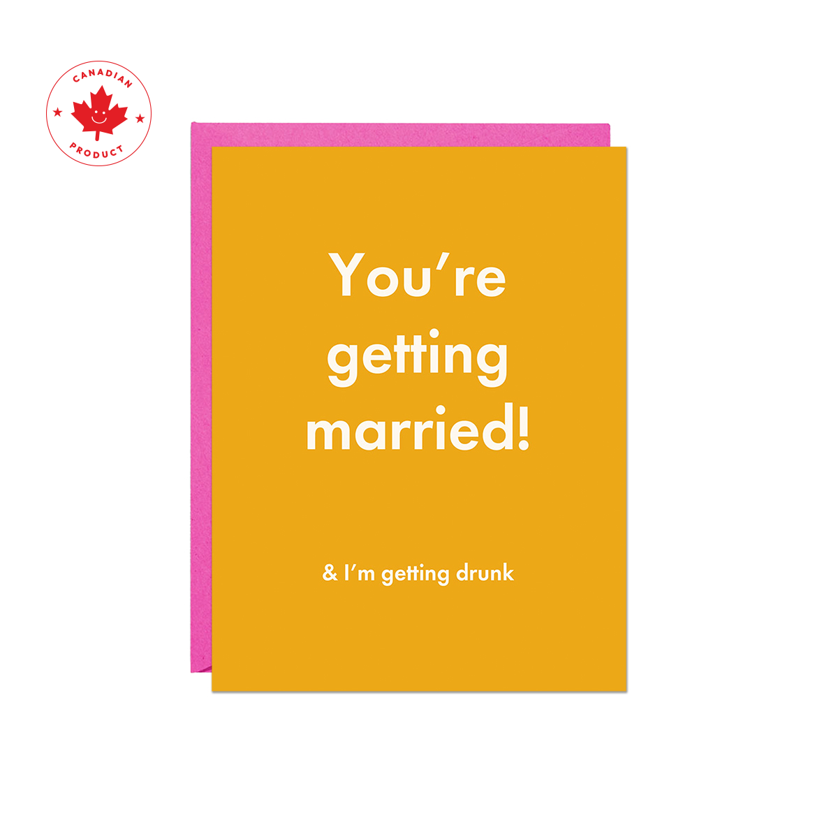 Married & Drunk Card