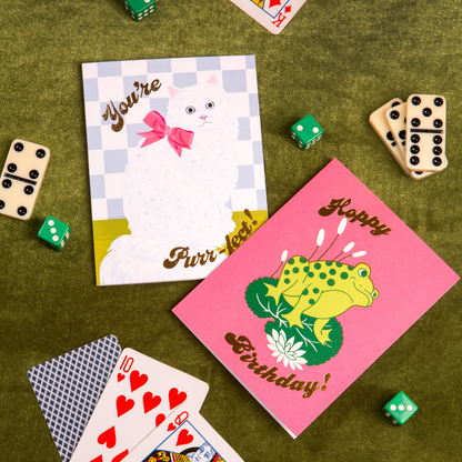 Hoppy Birthday Card