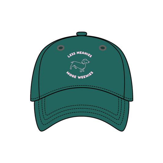 Less Meanies, More Weenies Baseball Dad Hat