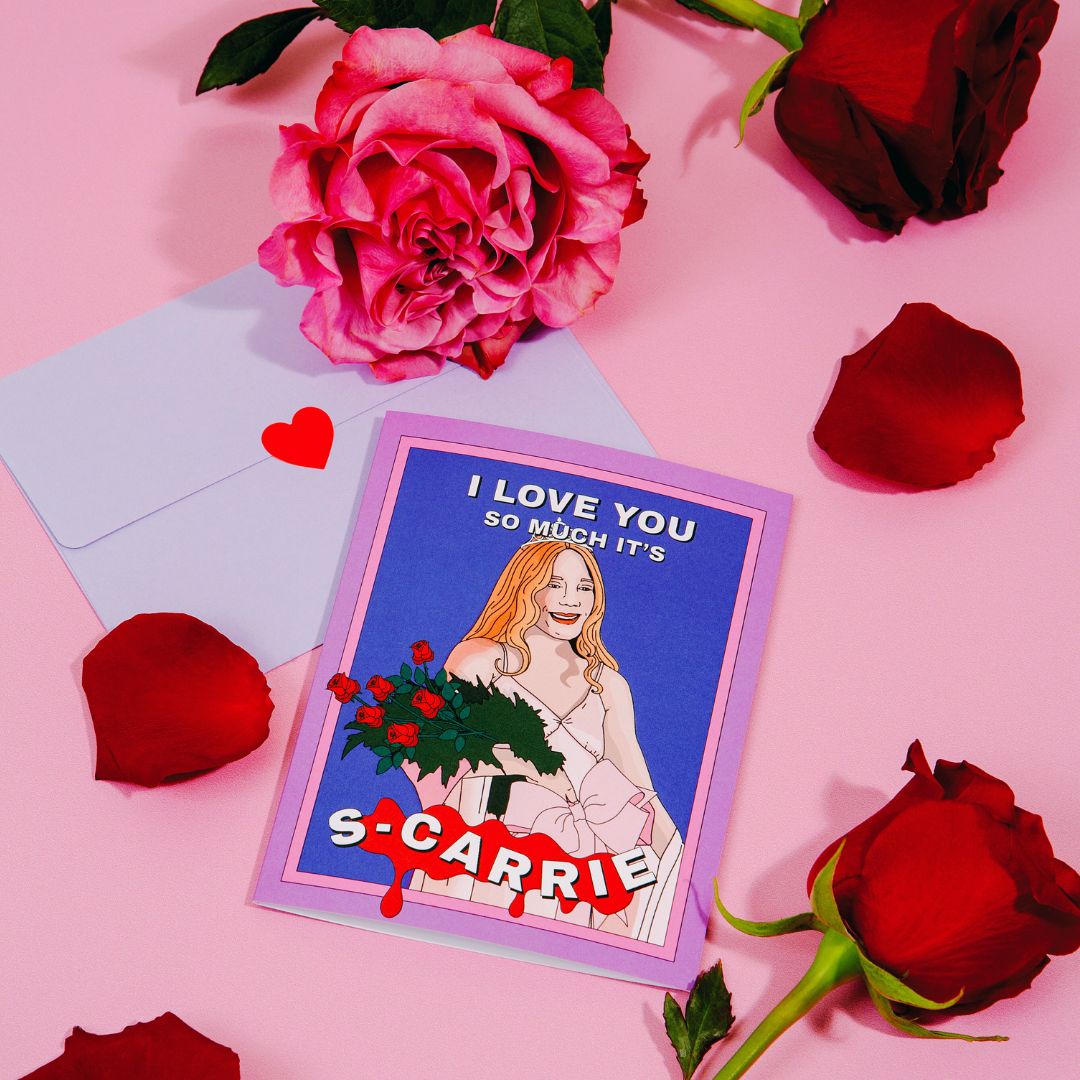 Love You It's S-Carrie Card