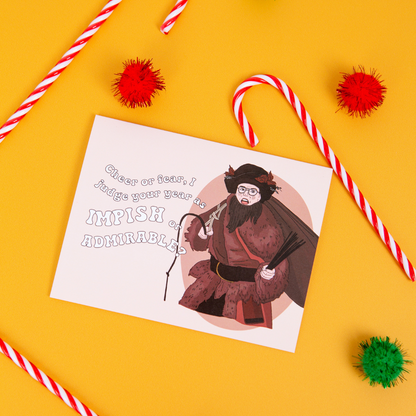 Belsnickel Christmas Card