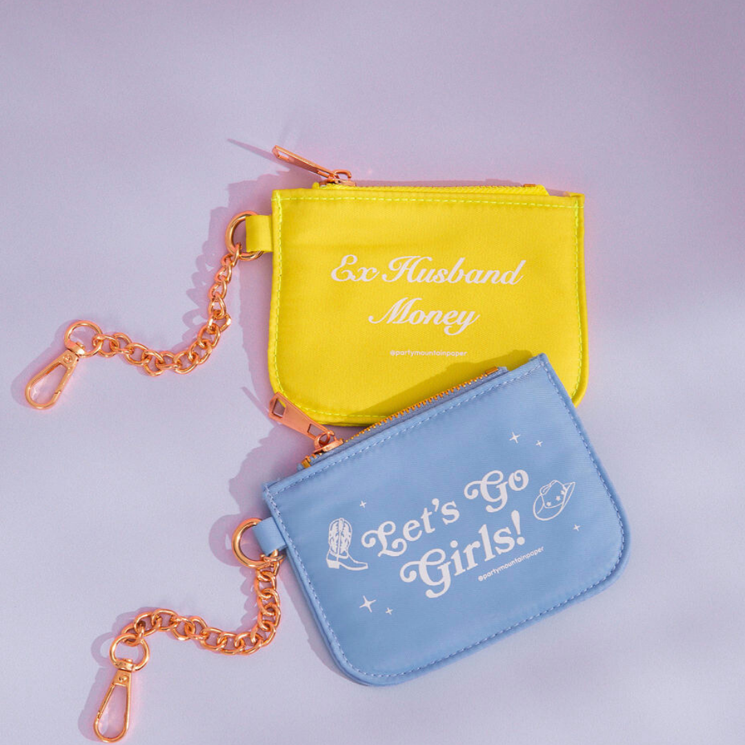 Let's Go Girls Coin Purse