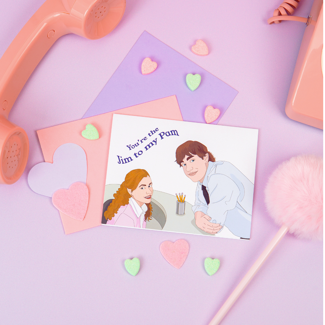 Jim To My Pam Card