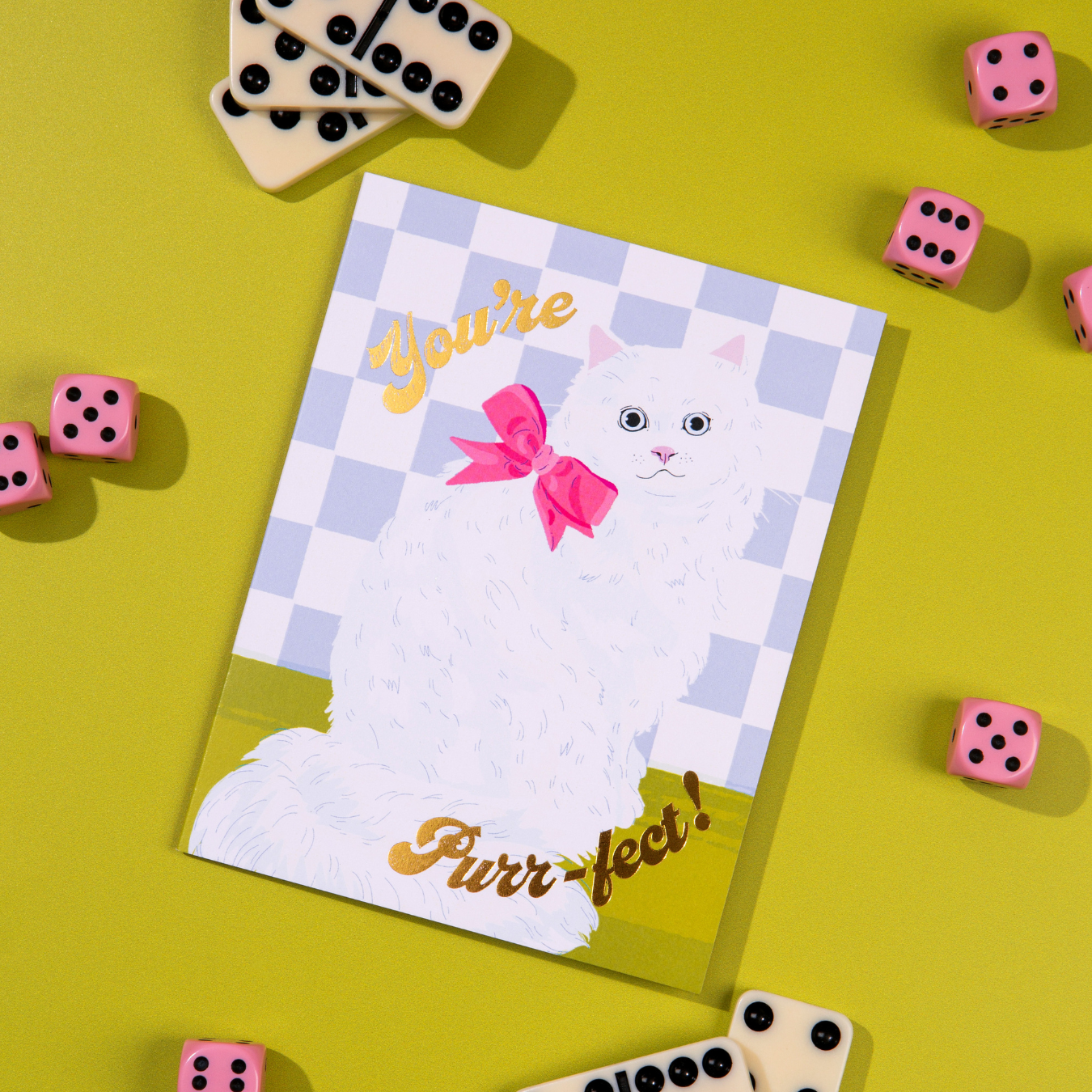 You're Purr-fect Card