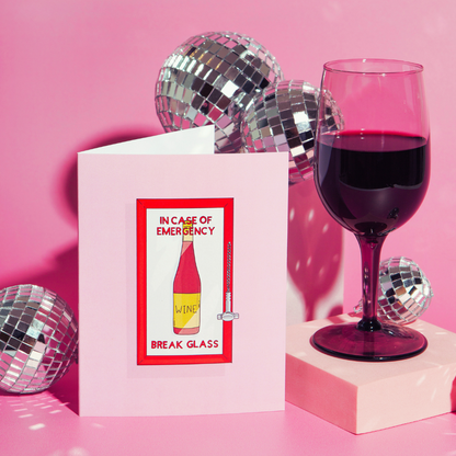 Emergency Wine Card