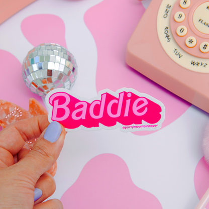 Baddie Sticker