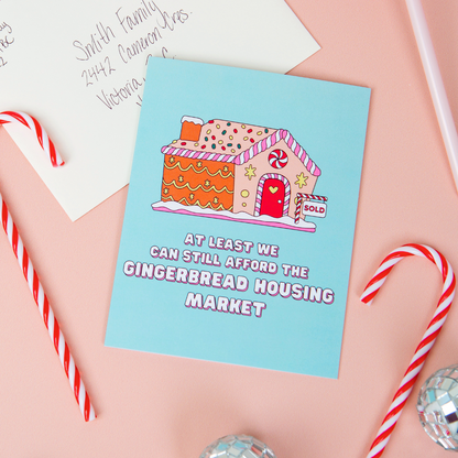 Gingerbread Housing Market Card