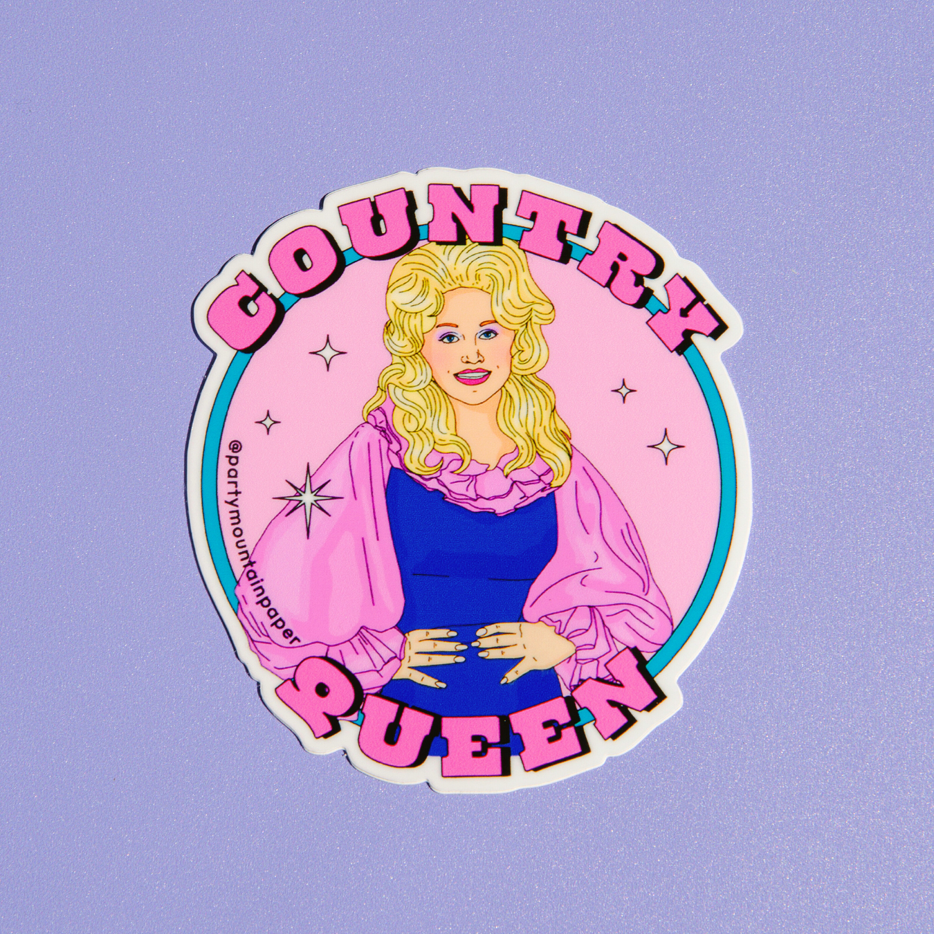 Country Queen Sticker