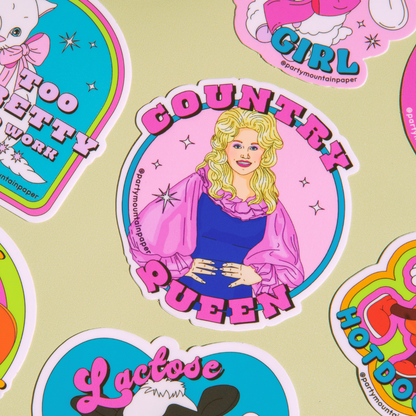 Country Queen Sticker