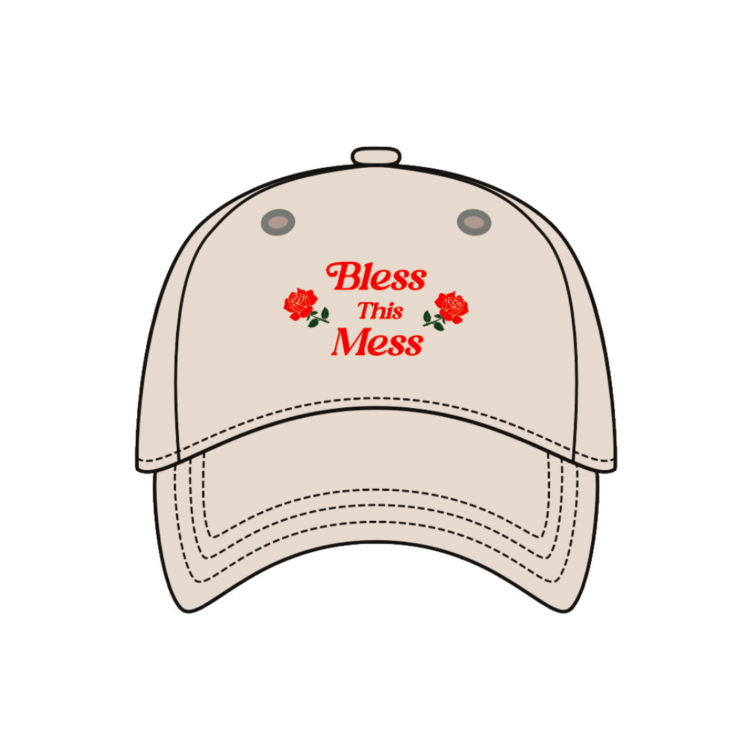 Bless This Mess Baseball Dad Hat