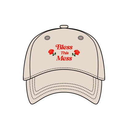 Bless This Mess Baseball Dad Hat