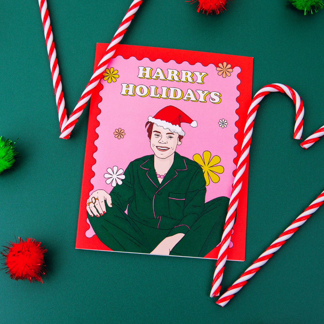 Harry Holidays Card