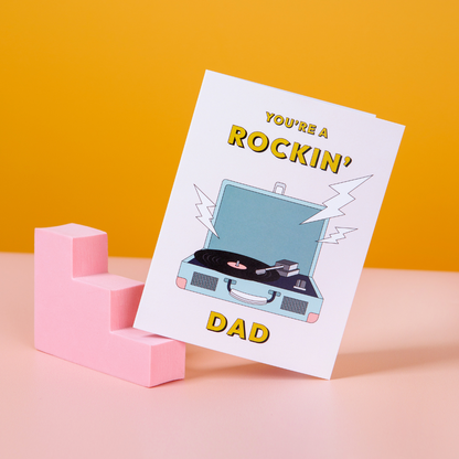 Rockin' Dad Card