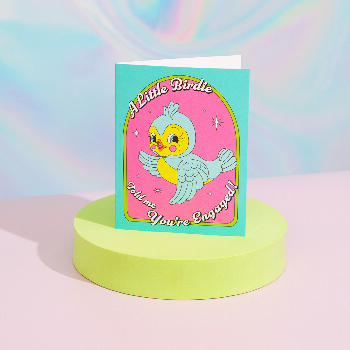 A Little Birdie Card