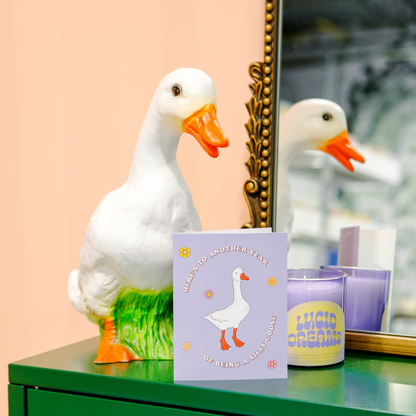 Silly Goose Birthday Card