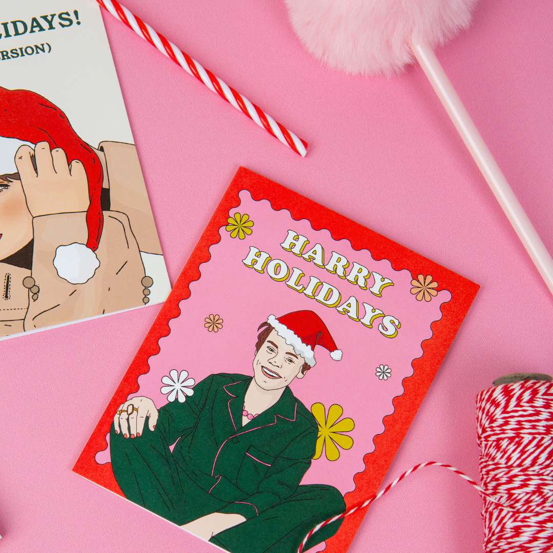 Harry Holidays Card