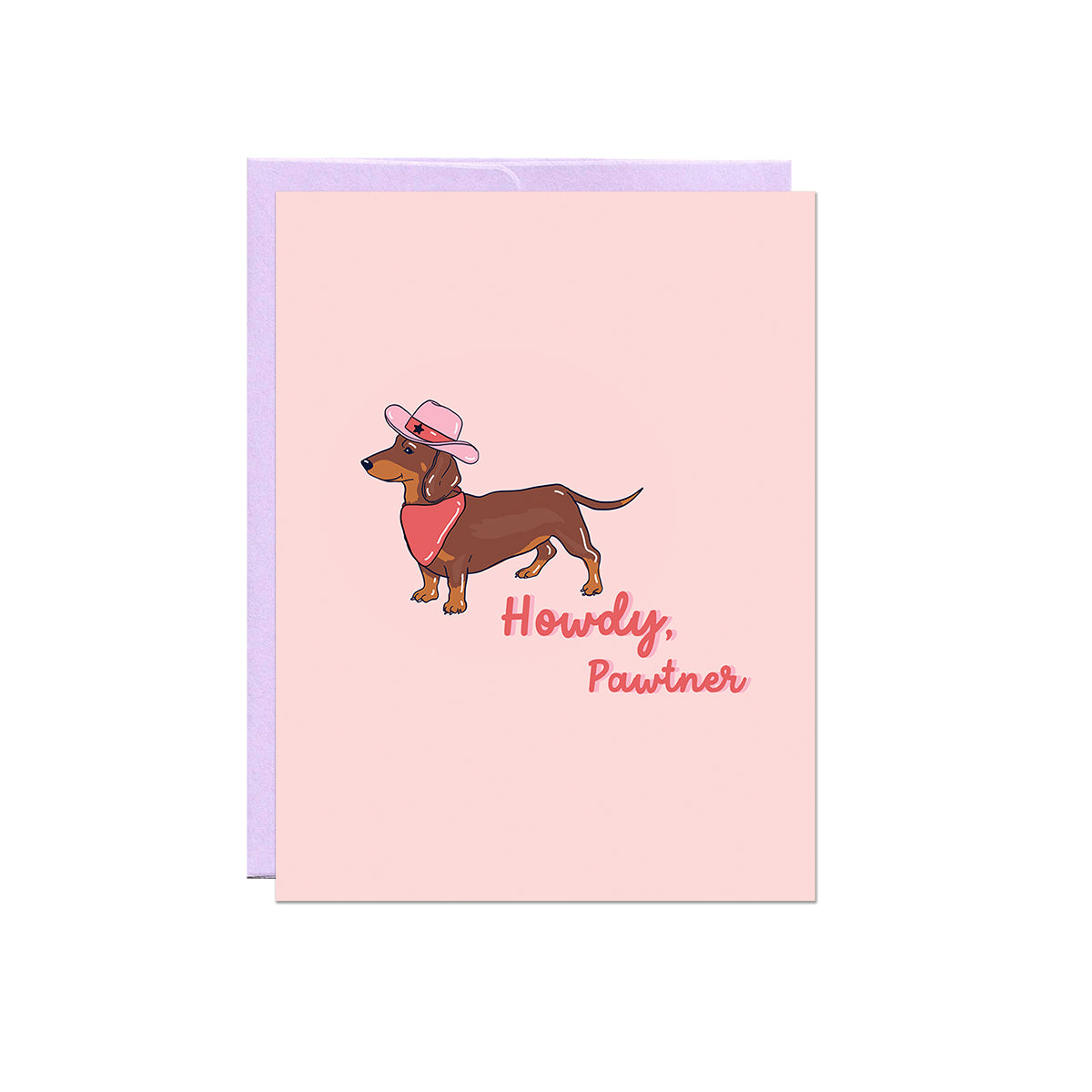 Howdy Pawtner Card