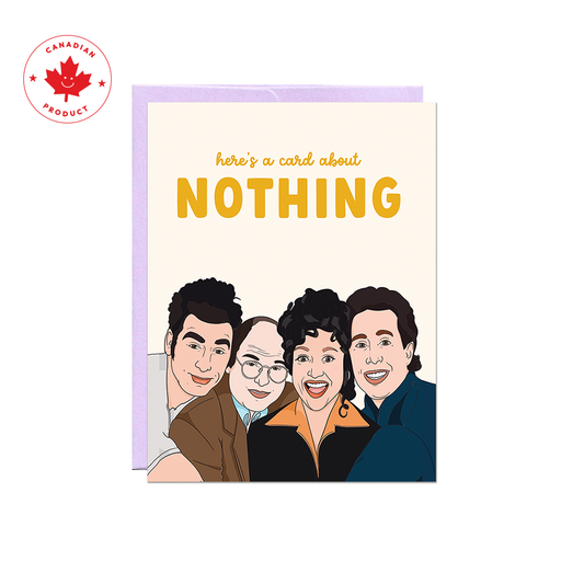 About Nothing Card