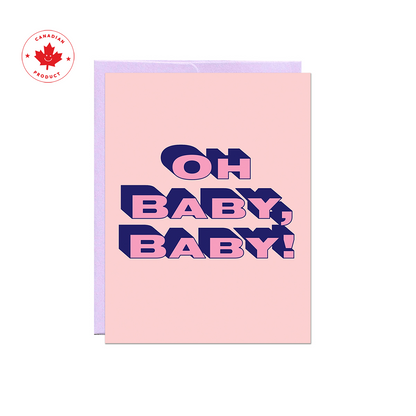 Oh Baby Baby Card
