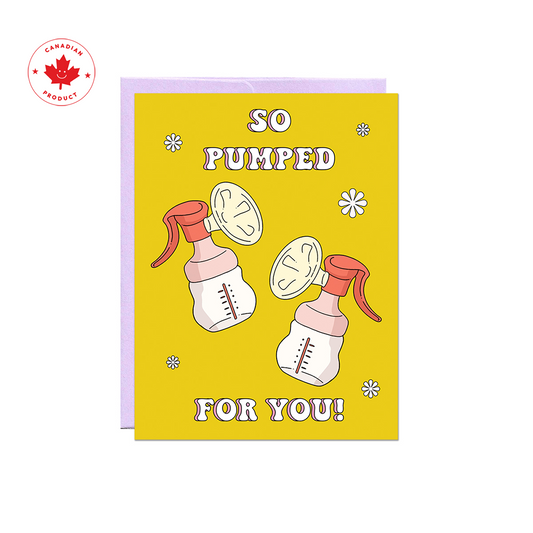 So Pumped For You! Card