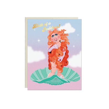 Birth of a Goddess Card