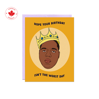 Biggie Birthday Card