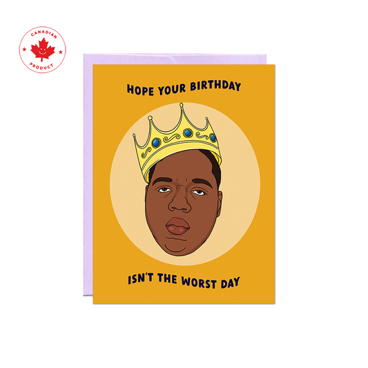 Biggie Birthday Card