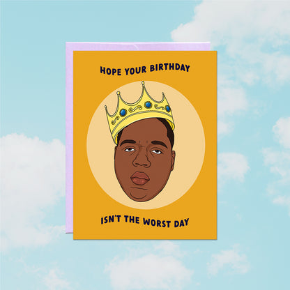 Biggie Birthday Card