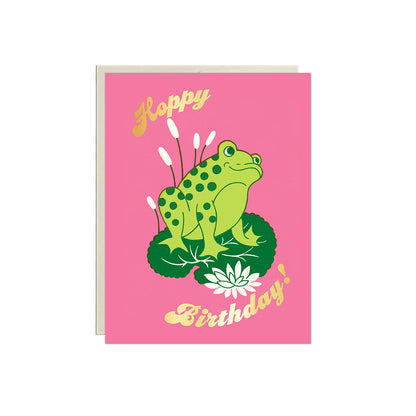 Hoppy Birthday Card